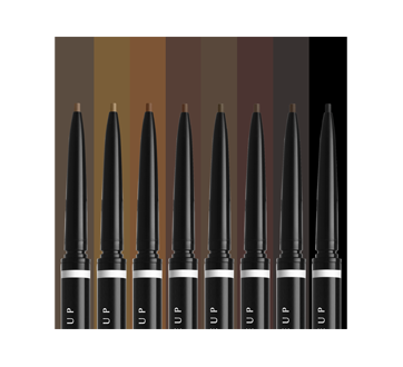 Image 5 of product NYX Professional Makeup - Micro Brow Pencil, Eyebrow Kolh Pencil, 0.16 oz Taupe