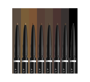 Image 5 of product NYX Professional Makeup - Micro Brow Pencil, Eyebrow Kolh Pencil, 0.16 oz Taupe
