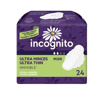 Serviettes ultraminces mini à rebords, 24 unités