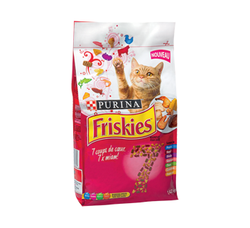 Friskies 7 Coups de Cœur nourriture pour chats adultes, 1,42