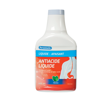 Image du produit Personnelle - Antiacide liquide, 600 ml, menthe