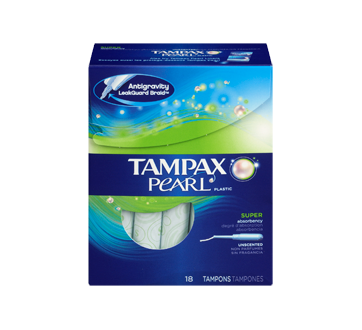 Image 3 du produit Tampax - Pearl - Super non parfumés, 18 unités