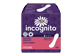 Vignette du produit Incognito - Protège-dessous anti-odeurs en pochettes individuelles, 46 unités, régulier