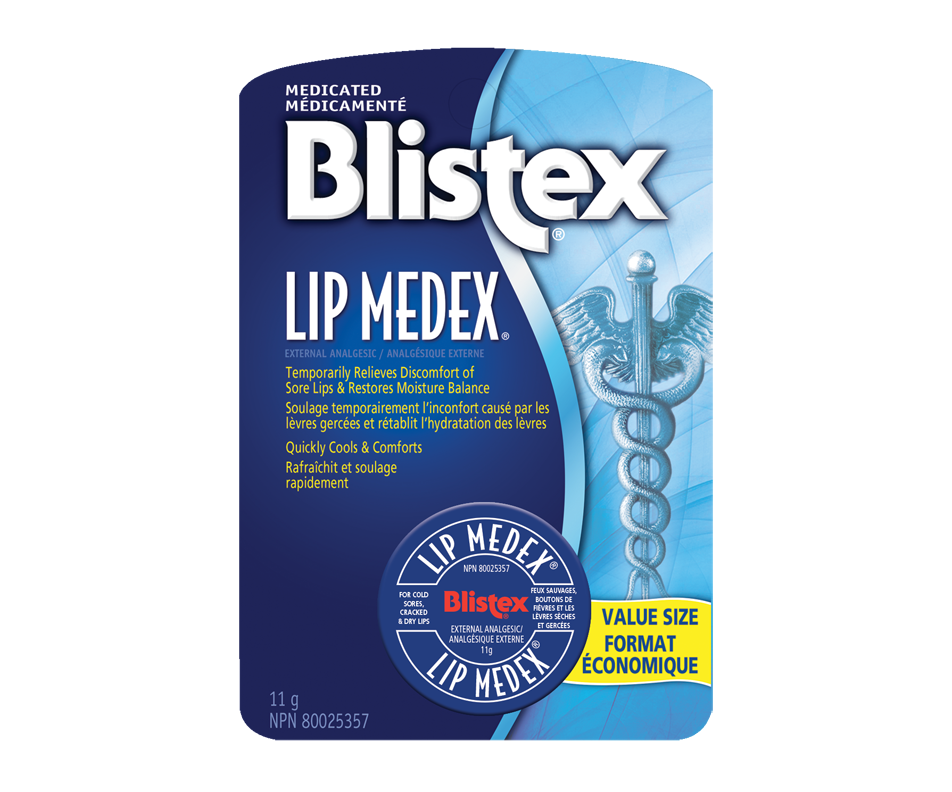 Lip Medex, 11 g Blistex Soins des lèvres Jean Coutu