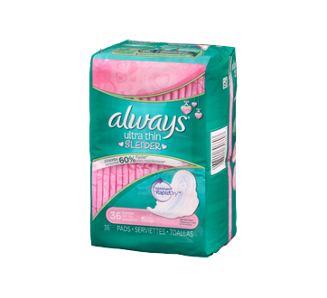 Image 2 du produit Always - Serviettes ultra-minces petite, 36 unités
