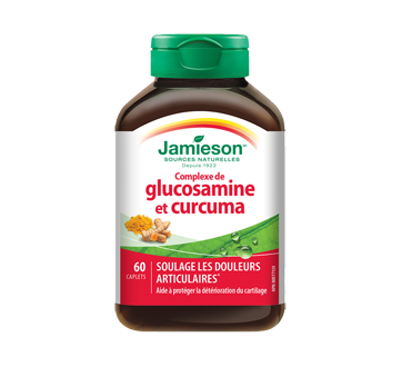 Image 1 du produit Jamieson - Complexe de glucosamine et curcuma, 60 unités
