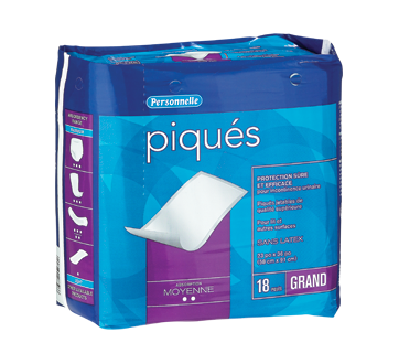Piqués, 18 unités
