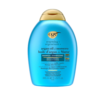 Huile d'argan du Maroc, shampoing régénérant, 385 ml
