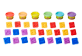 Vignette 2 du produit Play-Doh - Play-Doh lettres de 6 couleurs de pâte atoxique, 1 unité