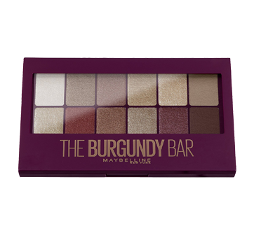 Image du produit Maybelline New York - The Burgundy Bar palette d'ombres à paupières, 9,6 g