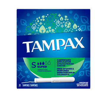 Tampax - Super, 20 unités