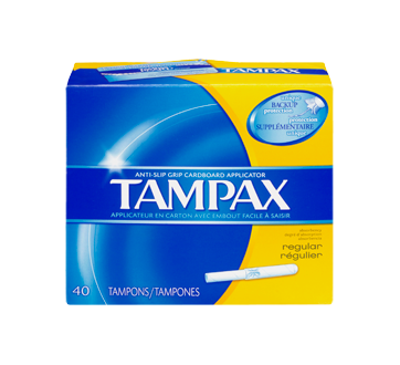 Image 3 du produit Tampax - Tampons avec applicateur en carton absorption régulière, 40 unités