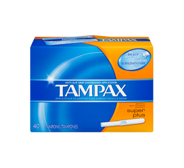 Image 3 du produit Tampax - Tampons applicateur en carton super plus, 40 unités