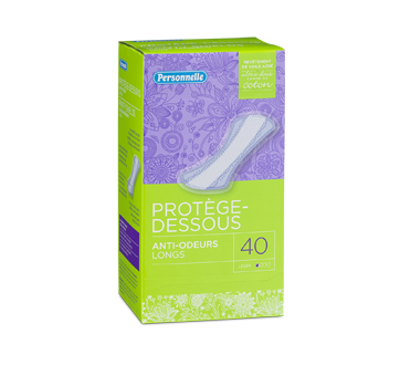 Protège-dessous anti-odeurs longs, 40 unités, léger