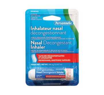 Image du produit Personnelle - Inhalateur nasal décongestionnant, 1 unité
