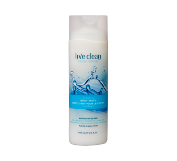 Image du produit Live Clean -  Fresh Water hydratant nettoyant pour le corps, 500 ml
