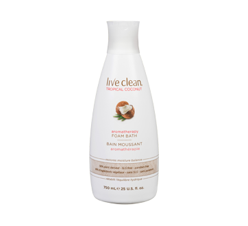 Tropical Coconut bain moussant aromathérapie, 750 ml