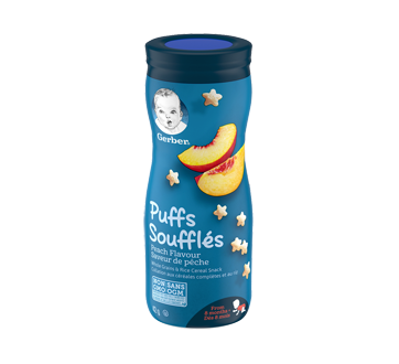 Gerber soufflés, 42 g, pêche