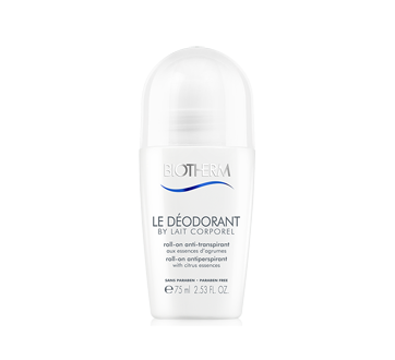 Le Déodorant By Lait corporel anti-transpirant à bille, 75 ml