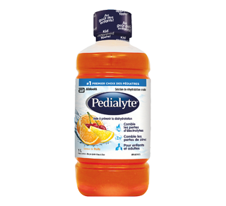 Solution de réhydratation orale à base d'électrolytes, fruit, 1 L