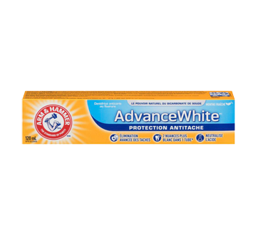 Advance White dentifrice, 120 ml, menthe fraîche