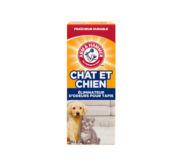 Éliminateur d'odeurs d'animaux pour tapis, 700 g, parfum frais
