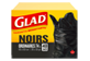 Vignette 1 du produit Glad - Sacs à ordures noirs, régulier, 40 unités