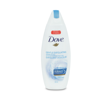 Image du produit Dove - Soin nettoyant nourrissant pour le corps, 354 ml, exfoliant en douceur