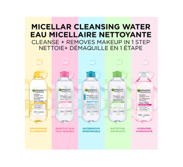 Image 5 du produit Garnier - SkinActive eau nettoyante micellaire tout-en-un hydrofuge, 400 ml