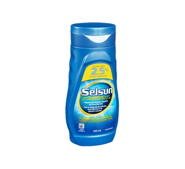Image 2 du produit Selsun - Shampooing sulfure de sélénium 2,5 % extra fort, 200 ml