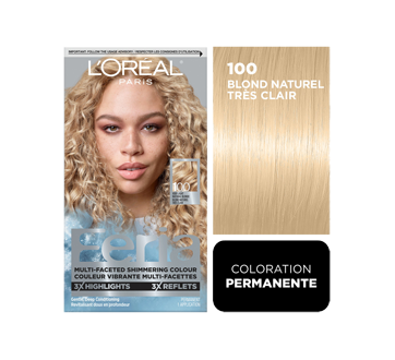 Image 2 du produit L'Oréal Paris - Féria - coloration, 1 unité 100 - Blond naturel très clair naturel