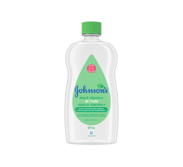 Huile pour bébés avec aloès et vitamine E, 591 ml