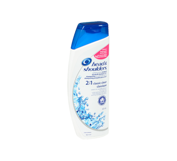 Image 2 du produit Head & Shoulders - Shampooing et revitalisant antipelliculaire 2 en 1, 420 ml, soin classique