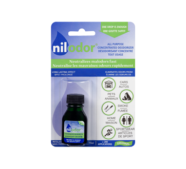 Désodorisant et éliminateur d'odeur, 7,5 ml – Nilodor