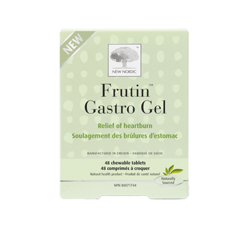 Image 1 du produit New Nordic - Frutin Gastro Gel comprimés à croquer, 48 unités