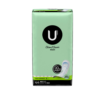 Kotex Natural Balance longues super, maxi, 44 unités