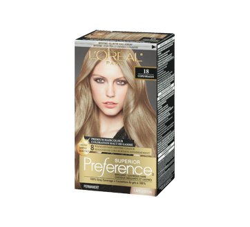 Image 1 du produit L'Oréal Paris - Superior Preference coloration haut de gamme, 1 unité 18 - Copenhague blond moyen cendré