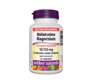 Mélatonine magnésium Puissance maximale comprimés, 60 unités