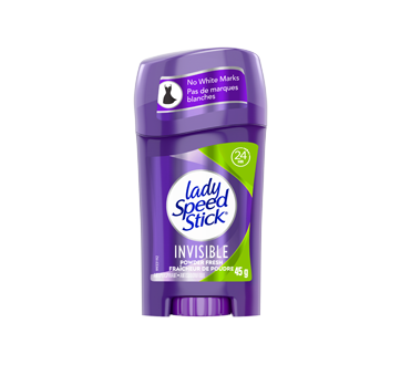 Antisudorifique invisible, 45 g, fraîcheur de poudre