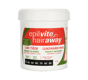 Image du produit Epil Vite - Cire tiède vitamine E et azulène, 454 g