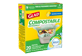 Vignette du produit Glad - Compostable OdorShield sacs compostables à n&oelig;ud facile, 20 unités, petits, parfum de citron