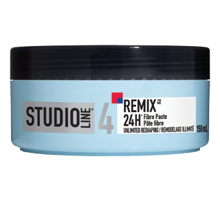 Studio Line Remix 24H pâte fibre, 150 ml