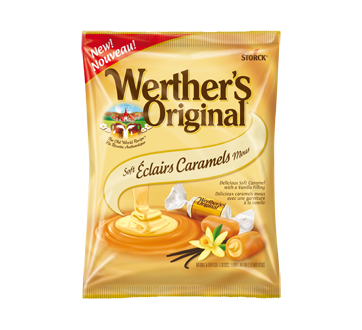 Bonbon éclairs caramels mous à la vanille, 116 g