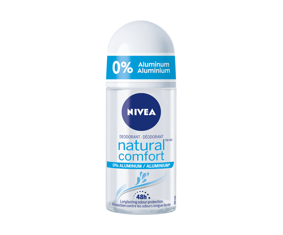 Natural Comfort déodorant à bille sans aluminium, 50 ml Nivea Déodorant Jean Coutu Natural Comfort déodorant à bille sans aluminium, 50 ml Nivea Déodorant Jean Coutu