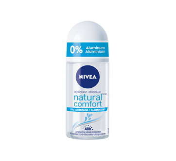 Image du produit Nivea - Natural Comfort déodorant à bille sans aluminium, 50 ml