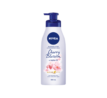 Lotion corporelle enrichi d'huile, Cherry Blossom & Jojoba Oil, 500 ml