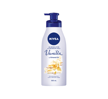Lotion corporelle enrichi d'huile, Vanilla & Almond Oil, 500 ml
