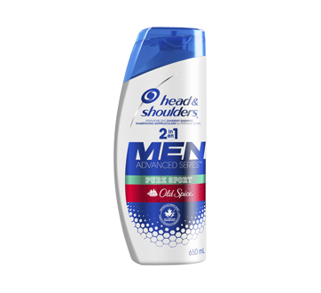 Old Spice Pure Sport shampooing et revitalisant antipelliculaire 2 en 1, 650 ml