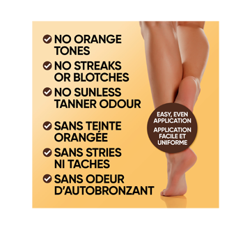 Image 4 du produit Jergens - Éclat Naturel Instant Sun mousse autobronzante bronzage ultra foncé, 180 ml