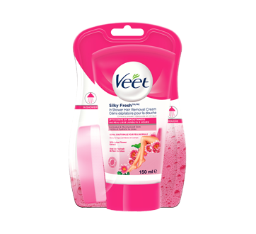 Image du produit Veet - Crème dépilatoire pour la douche Silky Fresh jambes et corps, peau normale, 150 ml